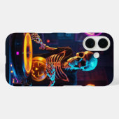 Skeleton DJ Case-Mate iPhone Case (Achterkant (horizontaal))
