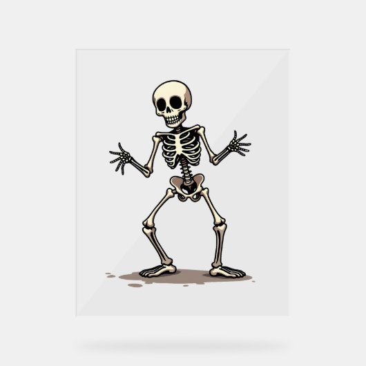 Skeleton Doing Dab - Drôle Halloween Dance Shi (Recto)