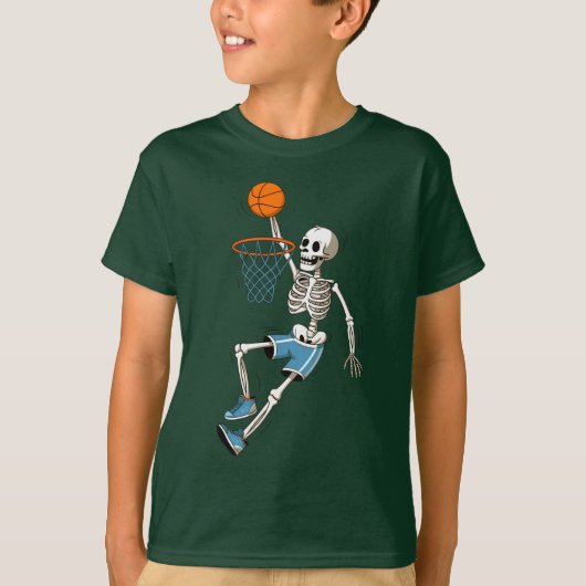 Skeleton Dunker Tshirt (Voorkant)