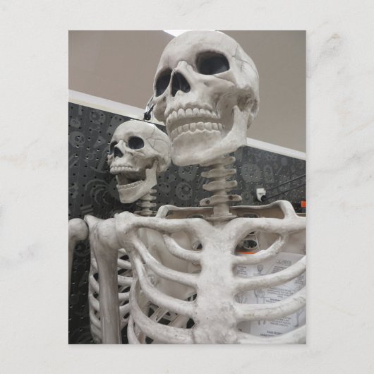 Skeleton Duo Briefkaart (Voorkant)