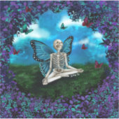 Skeleton Fairy Sticker (Voorkant)