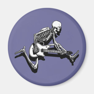 Skeleton gitarist magneet