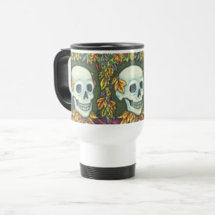 SKELETON, GOTHIC SKULL, SKELLY TRAVEL COMMUTER MOK