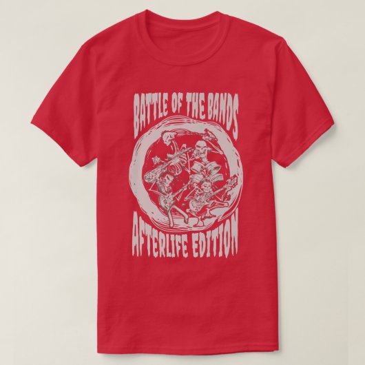 Skeleton Guita T-shirt (Design voorkant)