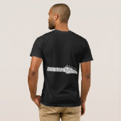 Skeleton Guitar_Front en Rand T-shirt (Achterkant volledig)