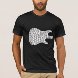 Skeleton Guitar_Front en Rand T-shirt