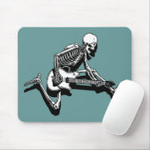 Skeleton Guitarist Jump Muismat (Met muis)
