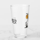 Skeleton Halloween feest Glas (Rechts)
