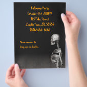 Skeleton - Halloween Flyer (Hand)