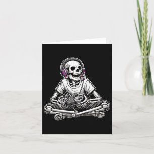 Skeleton Halloween Kaart