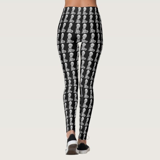Skeleton Halloween Legging (Dos)