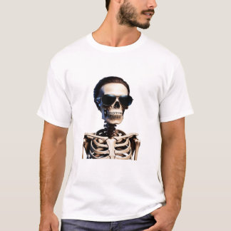 Skeleton Halloween T-shirt design