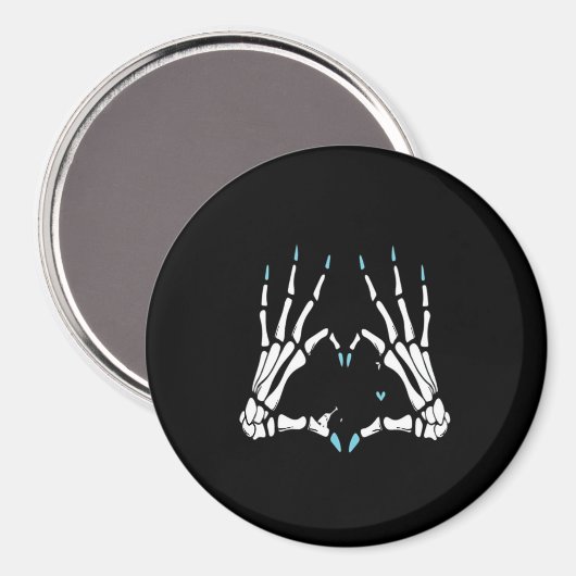 Skeleton Hand Classic Halloween Magneet (Voorkant / Achterkant)