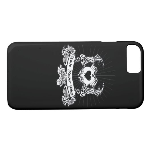 Skeleton Hand Design Classic Case-Mate iPhone Case (Achterkant (Horizontaal))