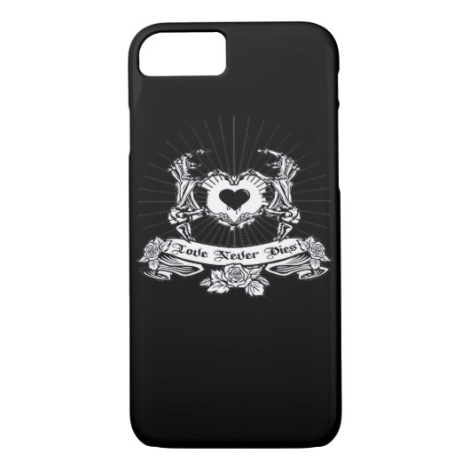 Skeleton Hand Design Classic Case-Mate iPhone Case (Achterkant)