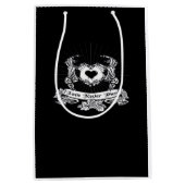 Skeleton Hand Design Classic Medium Cadeauzakje (Voorkant)