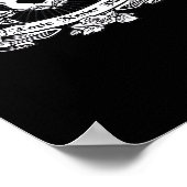 Skeleton Hand Design Classic Poster (Hoek)