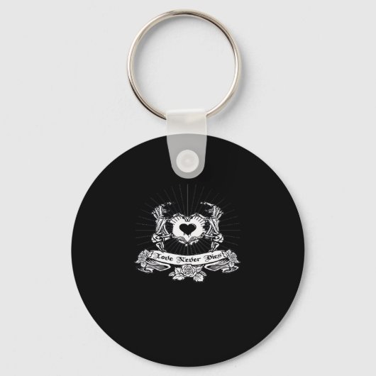 Skeleton Hand Design Classic Sleutelhanger (Voorkant)