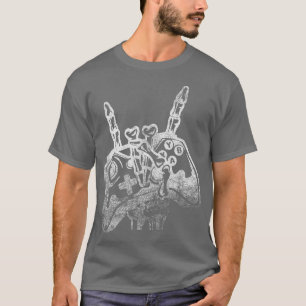 Skeleton Hand Gamen Video Game Fan Gamer Rock & T-shirt