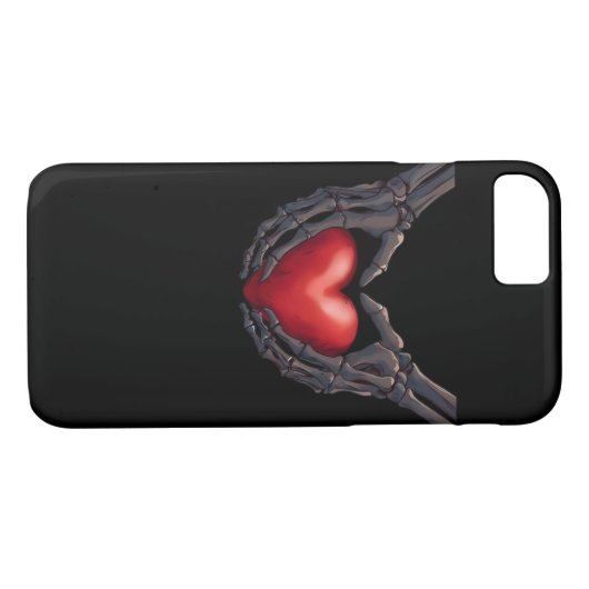 Skeleton Hand Heart Case-Mate iPhone Case (Achterkant (Horizontaal))
