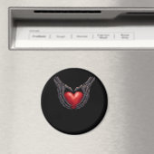 Skeleton Hand Heart Magneet (Insitu (Vaatwasser))