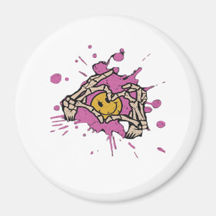 Skeleton Hand Heart Show Classic Magneet