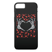 Skeleton Hand Heart Valentijnsdag Funny Classic Case-Mate iPhone Case (Achterkant)