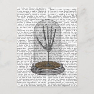 Skeleton Hand in Bell Jar 2 Briefkaart