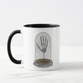 Skeleton Hand in Bell Jar 2 Mok (Links)