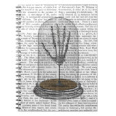 Skeleton Hand in Bell Jar 2 Notitieboek (Voorkant)