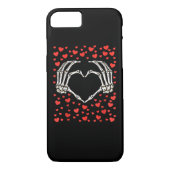 Skeleton Hand Rode Hart Verjaardag Valentijnsdag Case-Mate iPhone Case (Achterkant)
