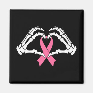 Skeleton Handen houden Ribbon Halloween Kostuum Ha Magneet