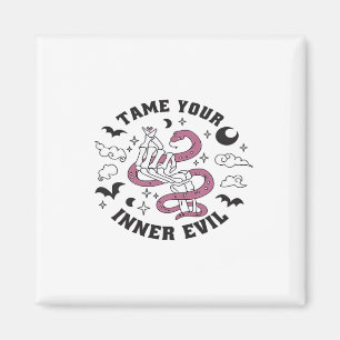 Skeleton Handje Making Heart Magneet