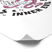 Skeleton Handje Making Heart Poster (Hoek)