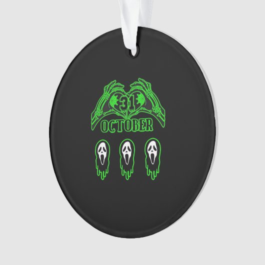 Skeleton Hands Classic Design Ornament (voorkant)