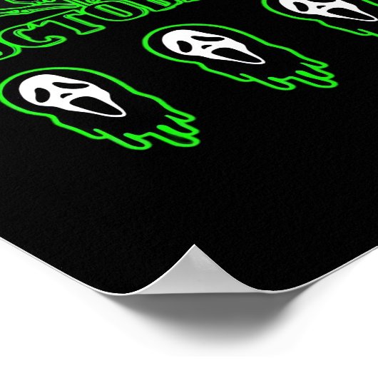 Skeleton Hands Classic Design Poster (Hoek)