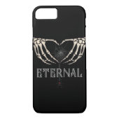 Skeleton Hands Heart Classic Case-Mate iPhone Case (Achterkant)