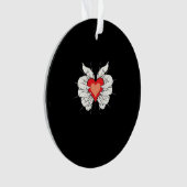 Skeleton Hands Heart Classic Ornament (voorkant)
