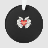 Skeleton Hands Heart Classic Ornament (voorkant)