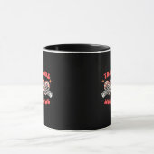 Skeleton Hands Heart Design Classic Mok (Midden)