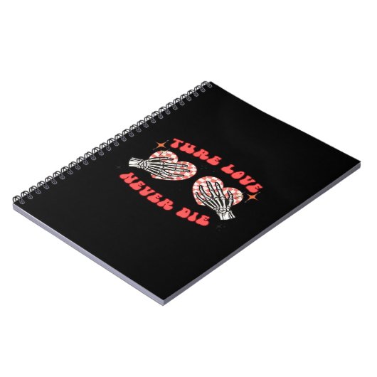 Skeleton Hands Heart Design Classic Notitieboek (Linkerzijde)