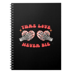 Skeleton Hands Heart Design Classic Notitieboek