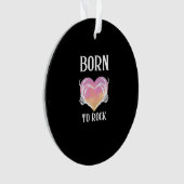 Skeleton Hands Heart Graphic voor Classic Ornament (voorkant)