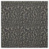 Skeleton Hands Heart Shape Gothic, gebarenteerd Stof (Swatch)