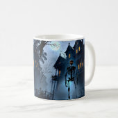 Skeleton Haunted Mansion Mok - Anime Halloween (Voorkant rechts)