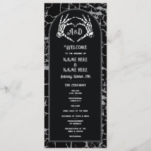 Skeleton Heart Halloween Welkomstceremonie Programma