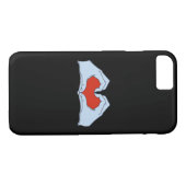 Skeleton Heart Hands Classic & Basic Halloween Case-Mate iPhone Case (Achterkant (Horizontaal))