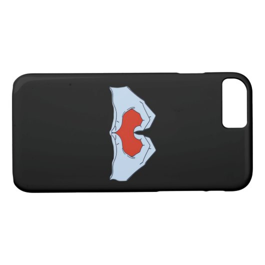 Skeleton Heart Hands Classic & Basic Halloween Case-Mate iPhone Case (Achterkant (Horizontaal))