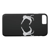 Skeleton Heart Hands Classic Case-Mate iPhone Case (Achterkant (Horizontaal))