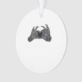 Skeleton Heart Hands - Classique (devant)